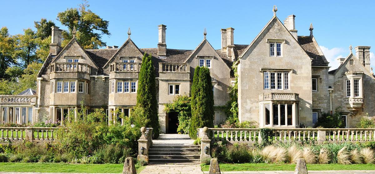 Posh estates house with sash windows
