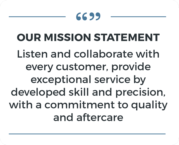our mission statement